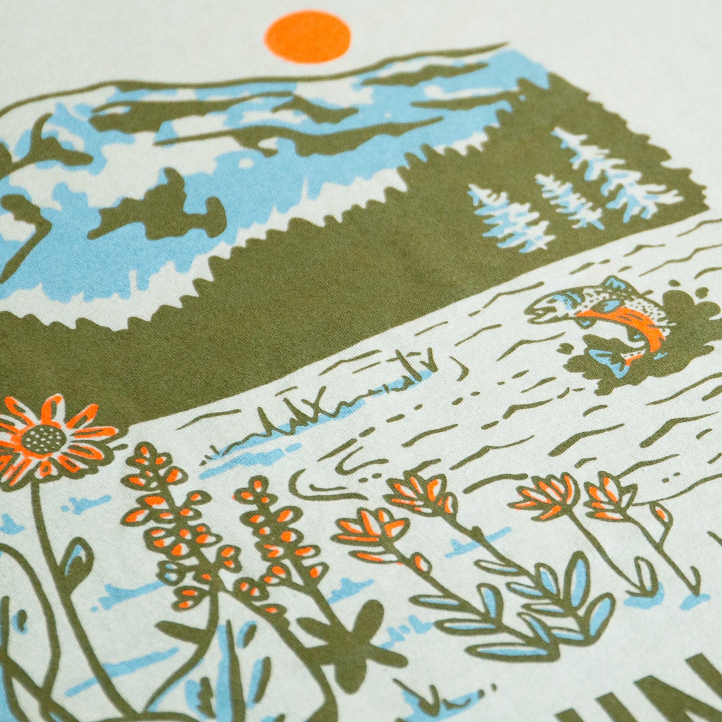 WA Mountain Lake Unisex Shirt (Sage)