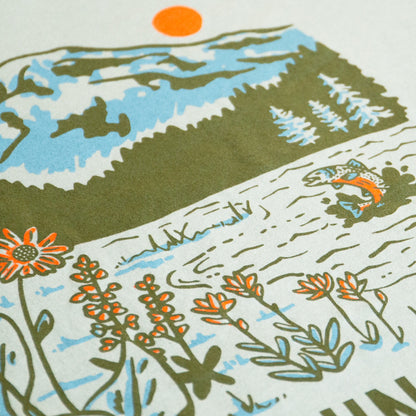 WA Mountain Lake Unisex Shirt (Sage)
