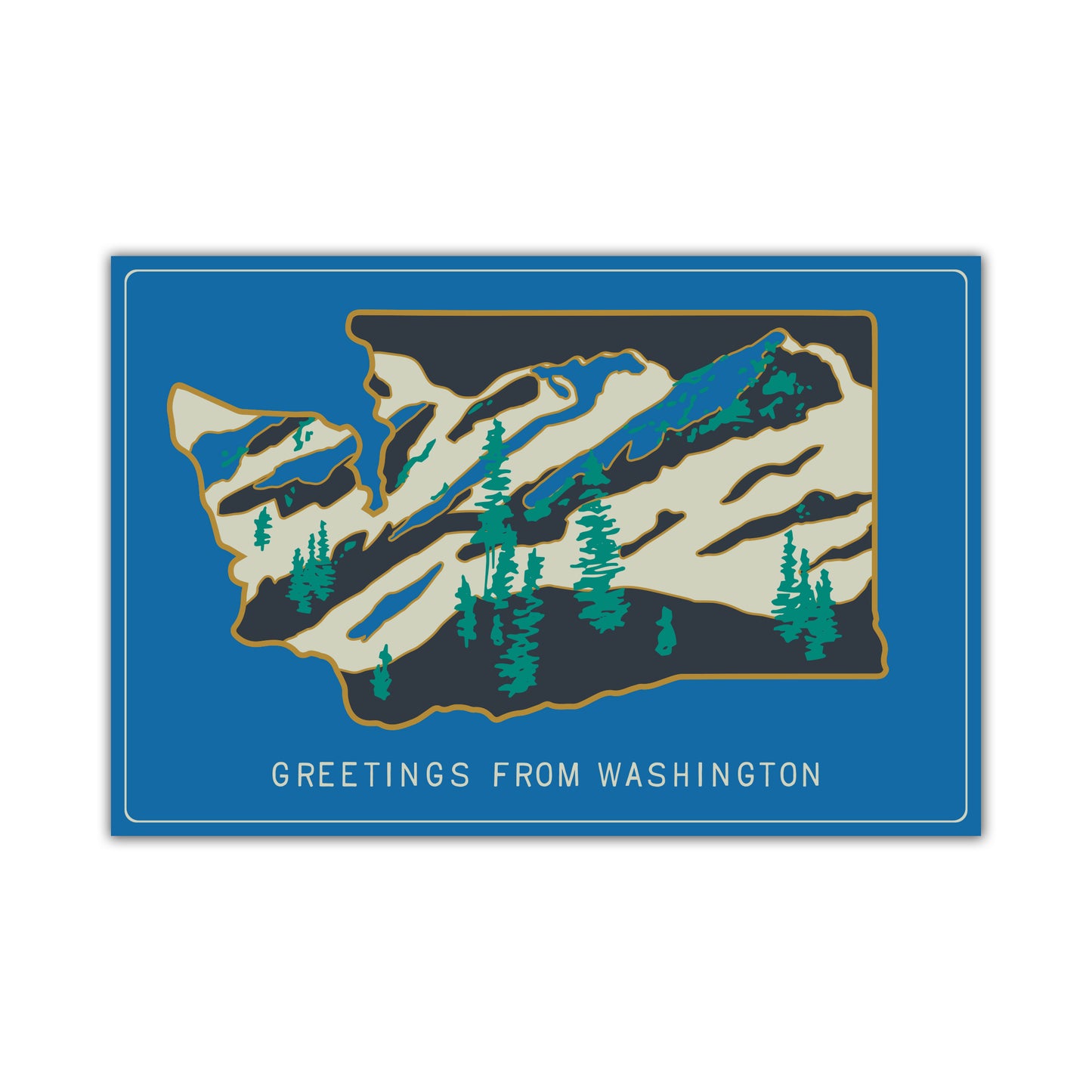 WA Landscape Postcard