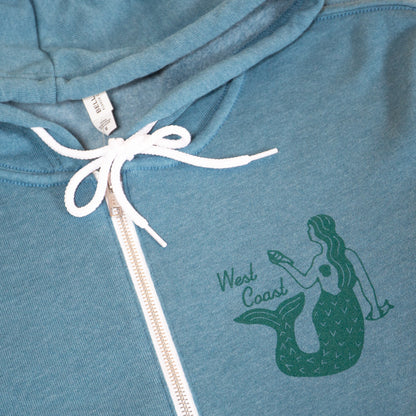 West Coast Mermaid Hoodie (Teal)