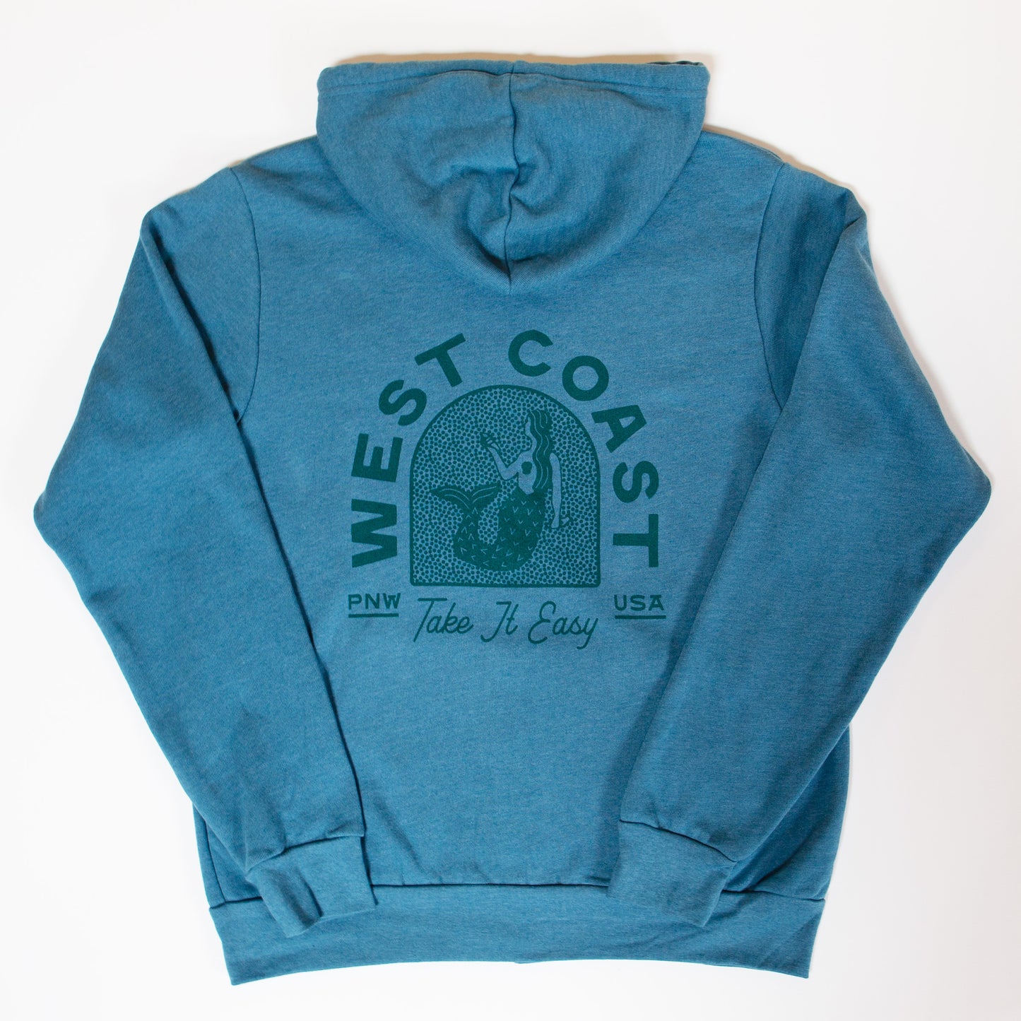 West Coast Mermaid Hoodie (Teal)