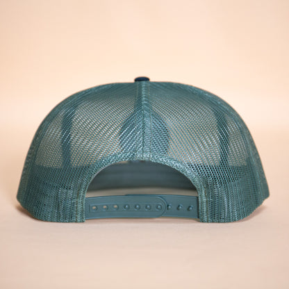 Wild & Free Horse Hat (Loden/Orange)