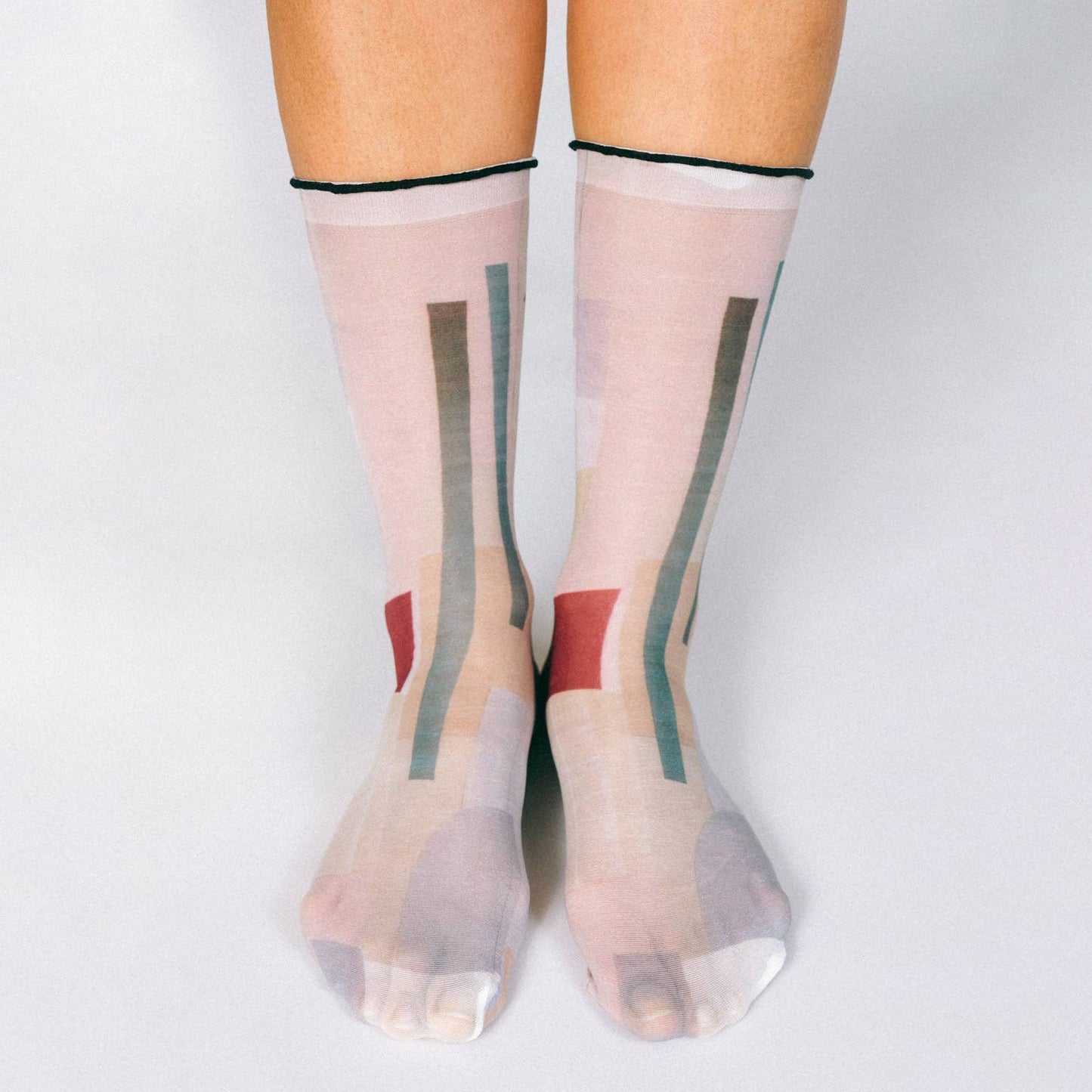 Sky Nylon Ankle Sock By Rosie Barker