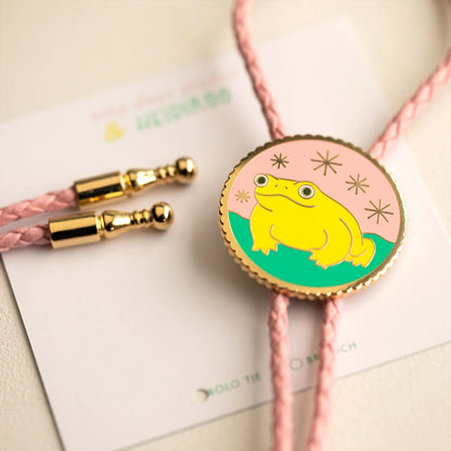 Frog Bolo Tie