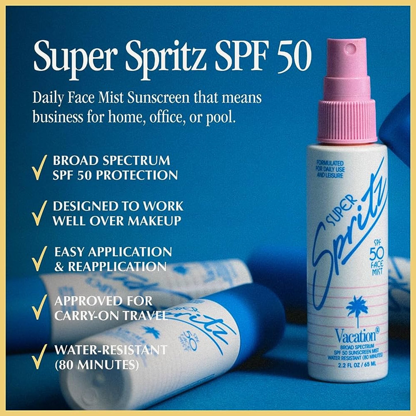 Vacation Super Spritz Face Mist SPF 50