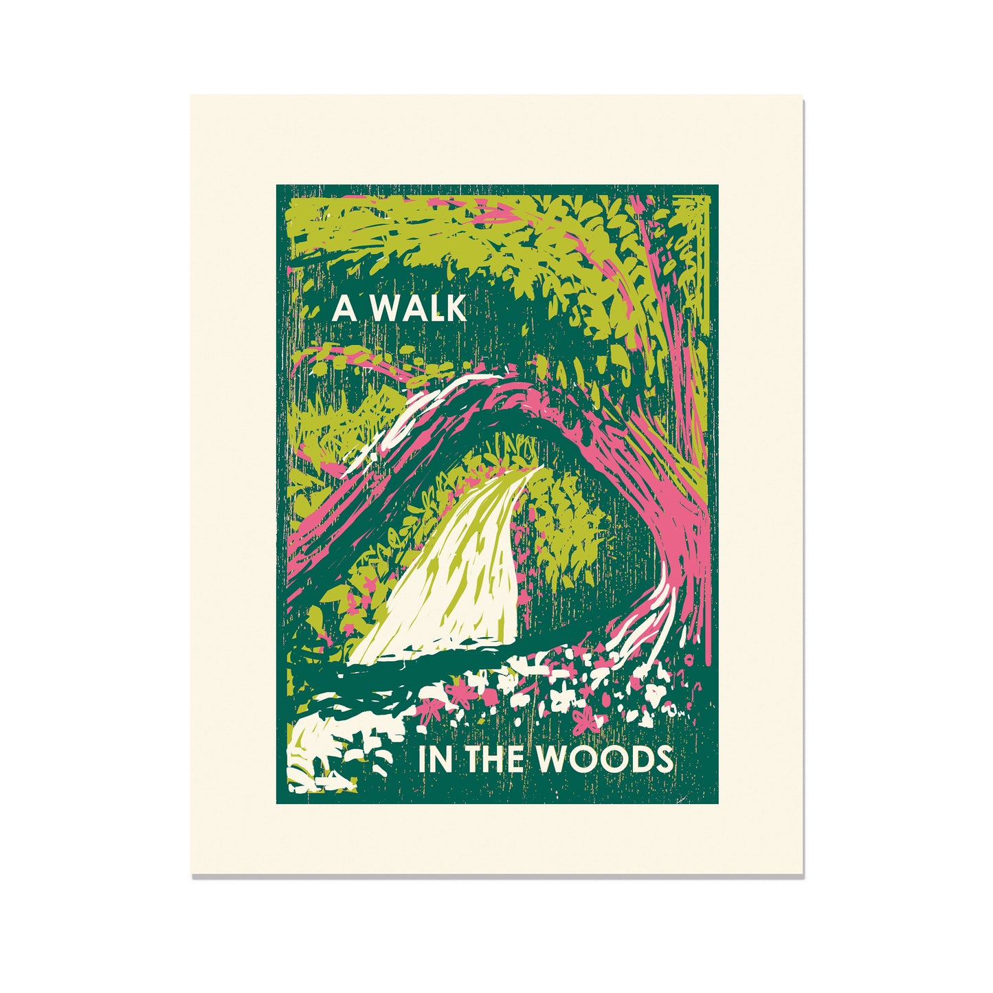 Heartell Press: A Walk in the Woods Art Print