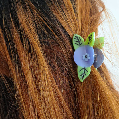 Mini Blueberry Hair Claw