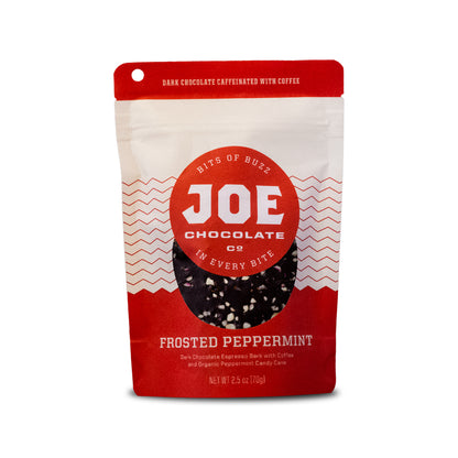 Frosted Peppermint Espresso Bark - 2.5oz