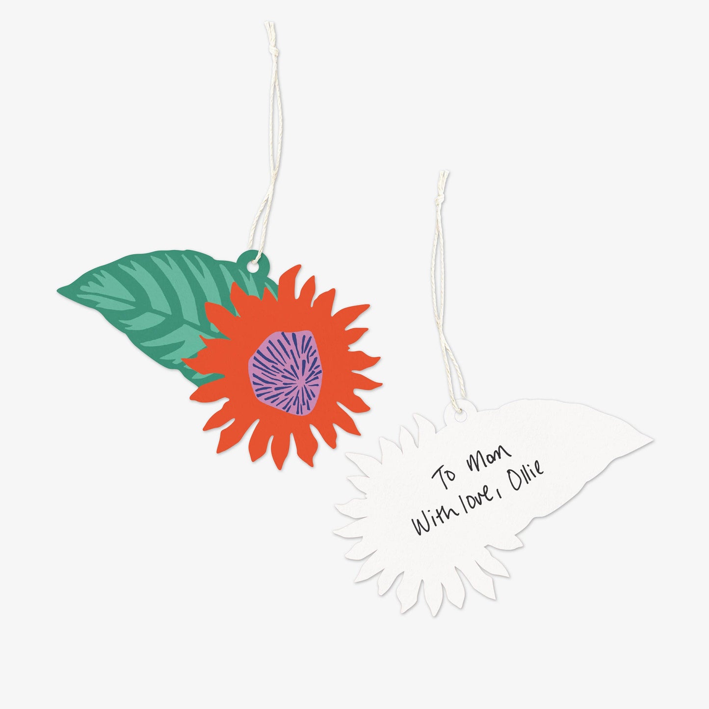 Flower Gift Tag Set