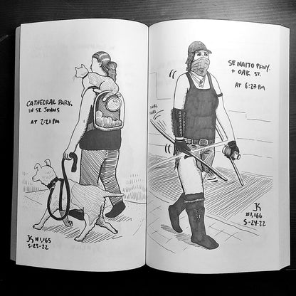 Sketchy People Book - Year 7