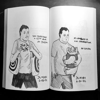 Sketchy People Book - Year 7