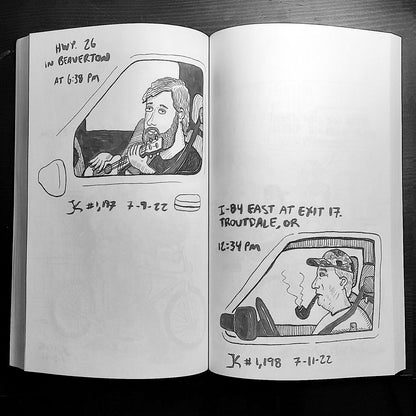 Sketchy People Book - Year 7