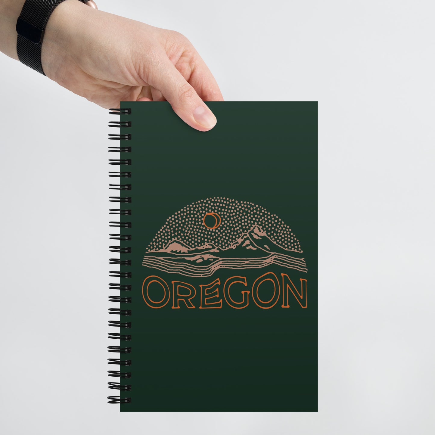 Oregon Territory Spiral Notebook