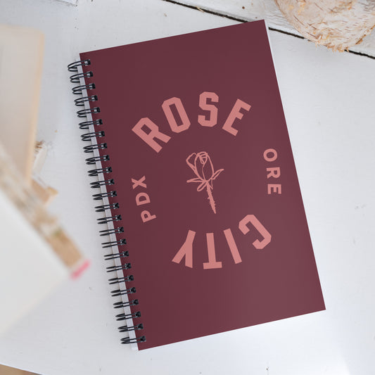 Rose City Spiral Notebook