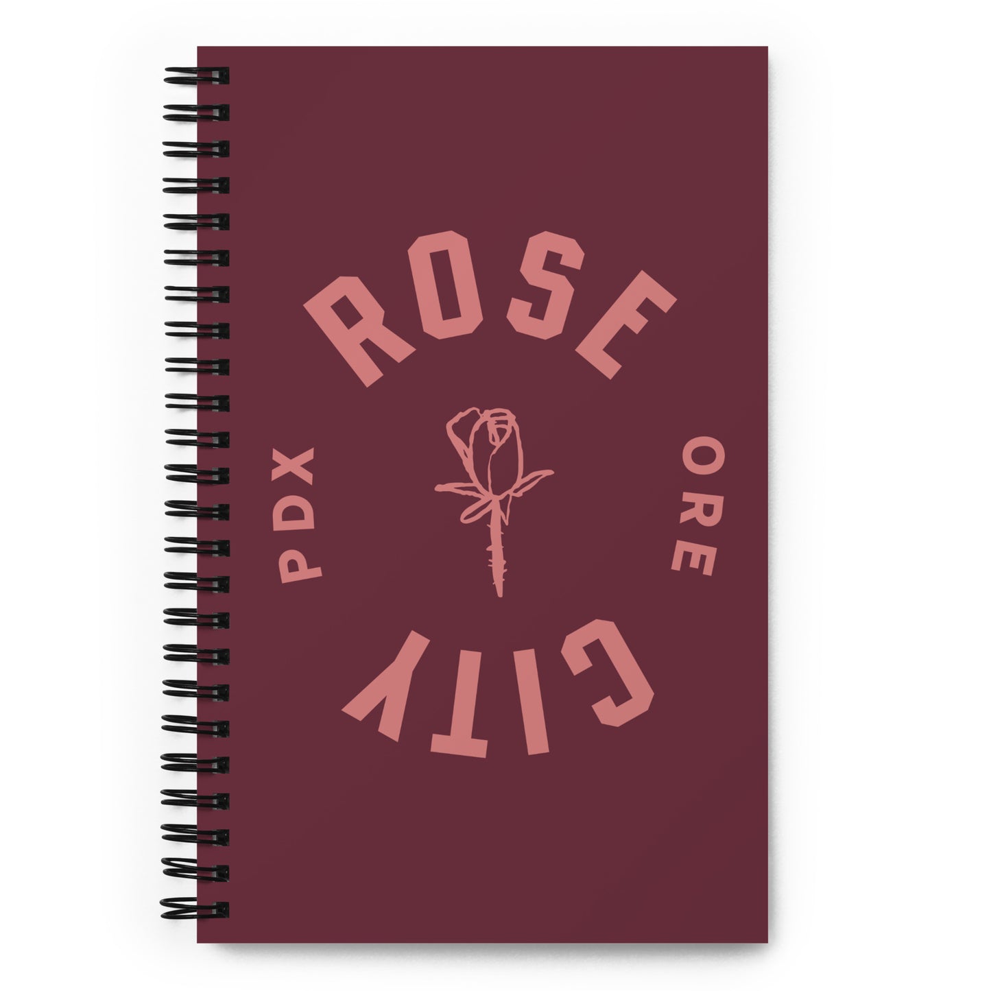 Rose City Spiral Notebook