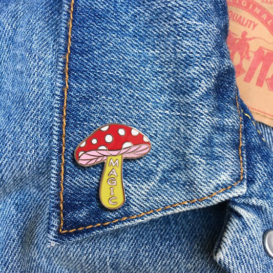 Magic Mushroom Pin