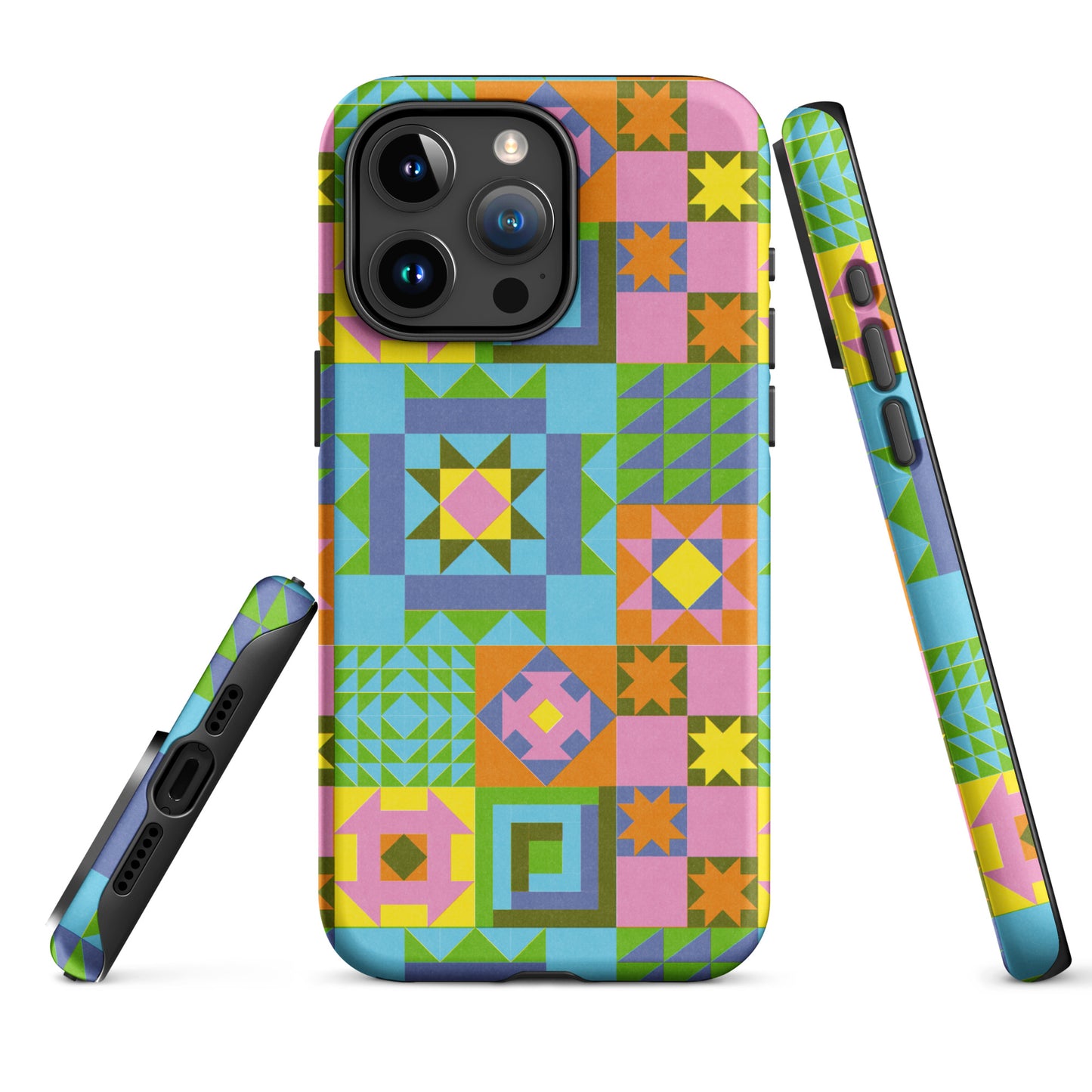 Quilt Riso Tough Case for iPhone 15 Pro Max