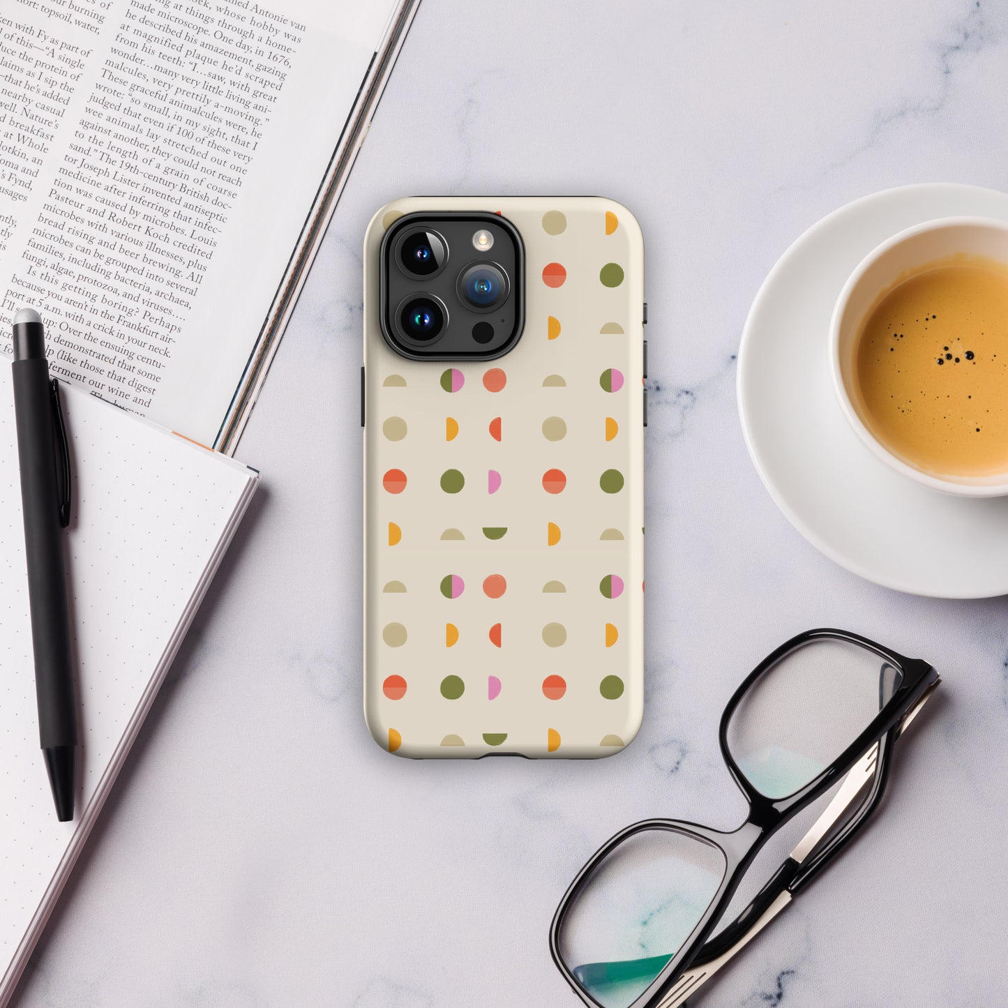 Half Moon Tough Case for iPhone 15 Pro Max