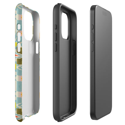Patchwork Glitch Tough Case for iPhone 15 Pro Max