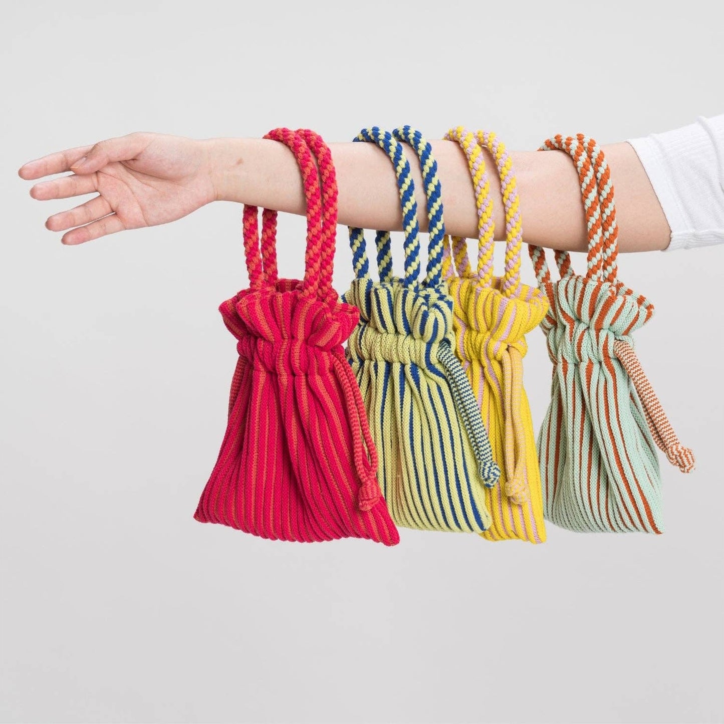 Candy Stripe Mini Tote