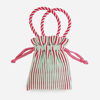 Candy Stripe Mini Tote