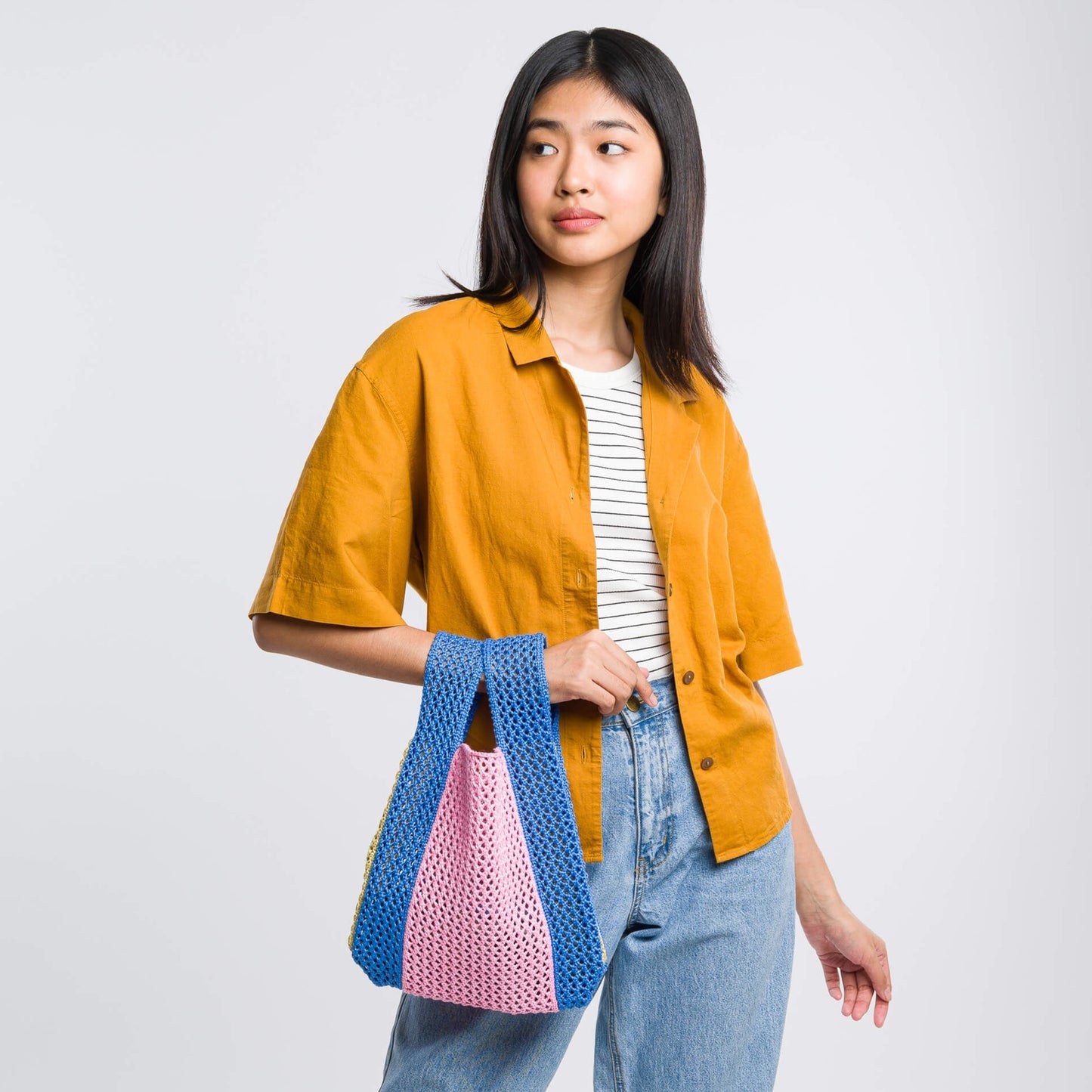 Mini Raffia Bag