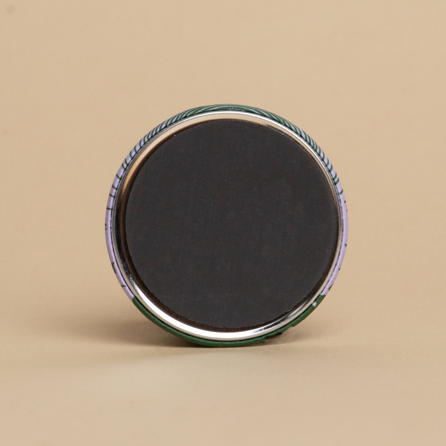 Mount Hood Round Magnet (Purple)