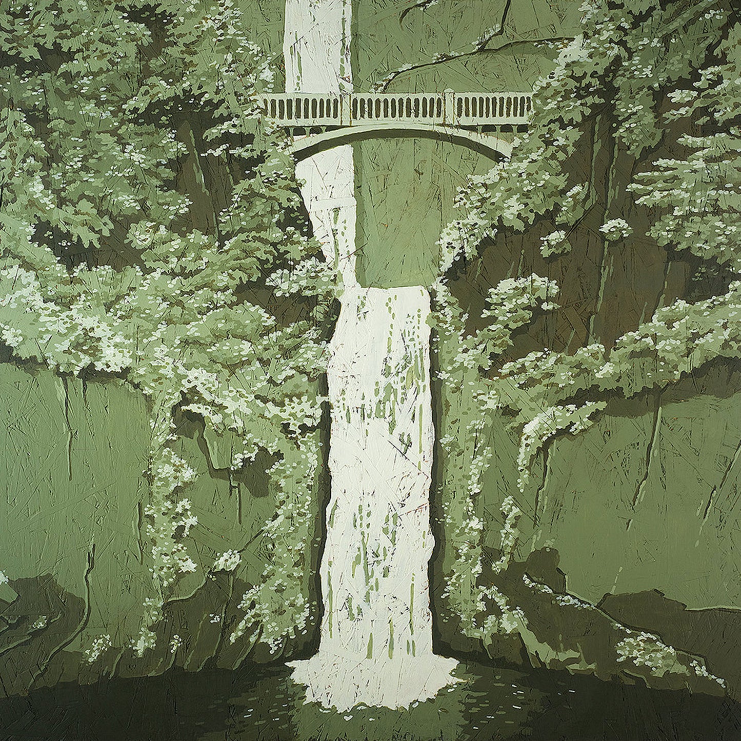 Cellar Sky Studios: Multnomah Falls Print