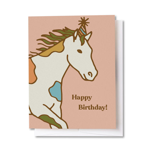 Birthday Pony Card