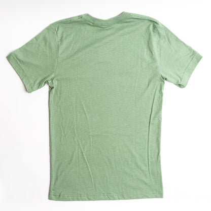 Portland Skyline Unisex Shirt (Heather Sage)