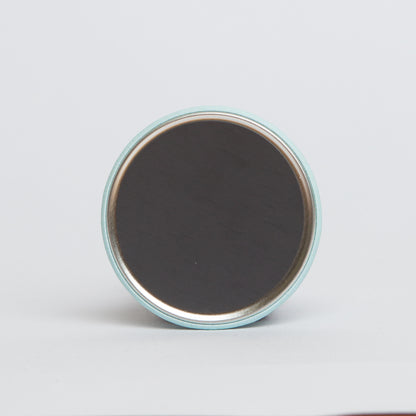 Portland Umbrella Round Magnet (Blue)