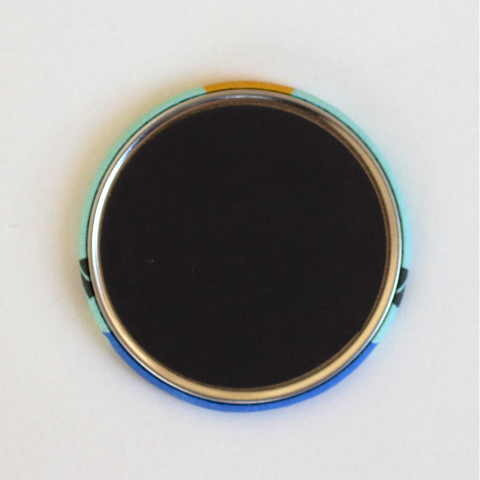 Steel Bridge Round Magnet