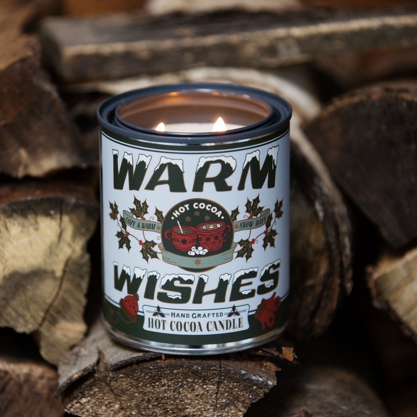 Warm Wishes Hot Cocoa Holiday Candle 8oz