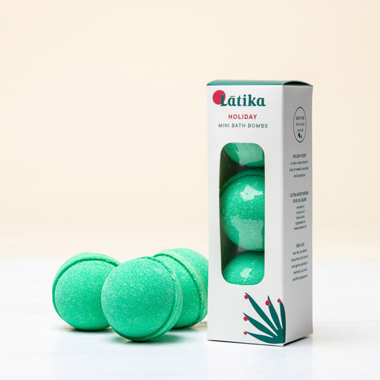 Mini Bath Bomb 3pk - Holiday
