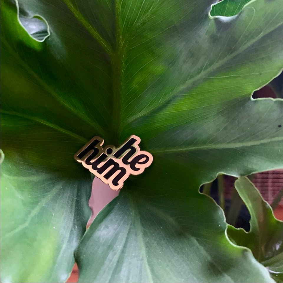 MAOKE Pronoun Pin
