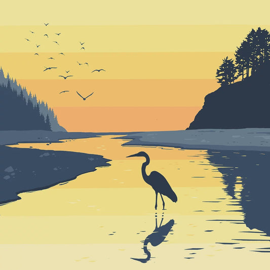 Cellar Sky Studios: Neskowin Print