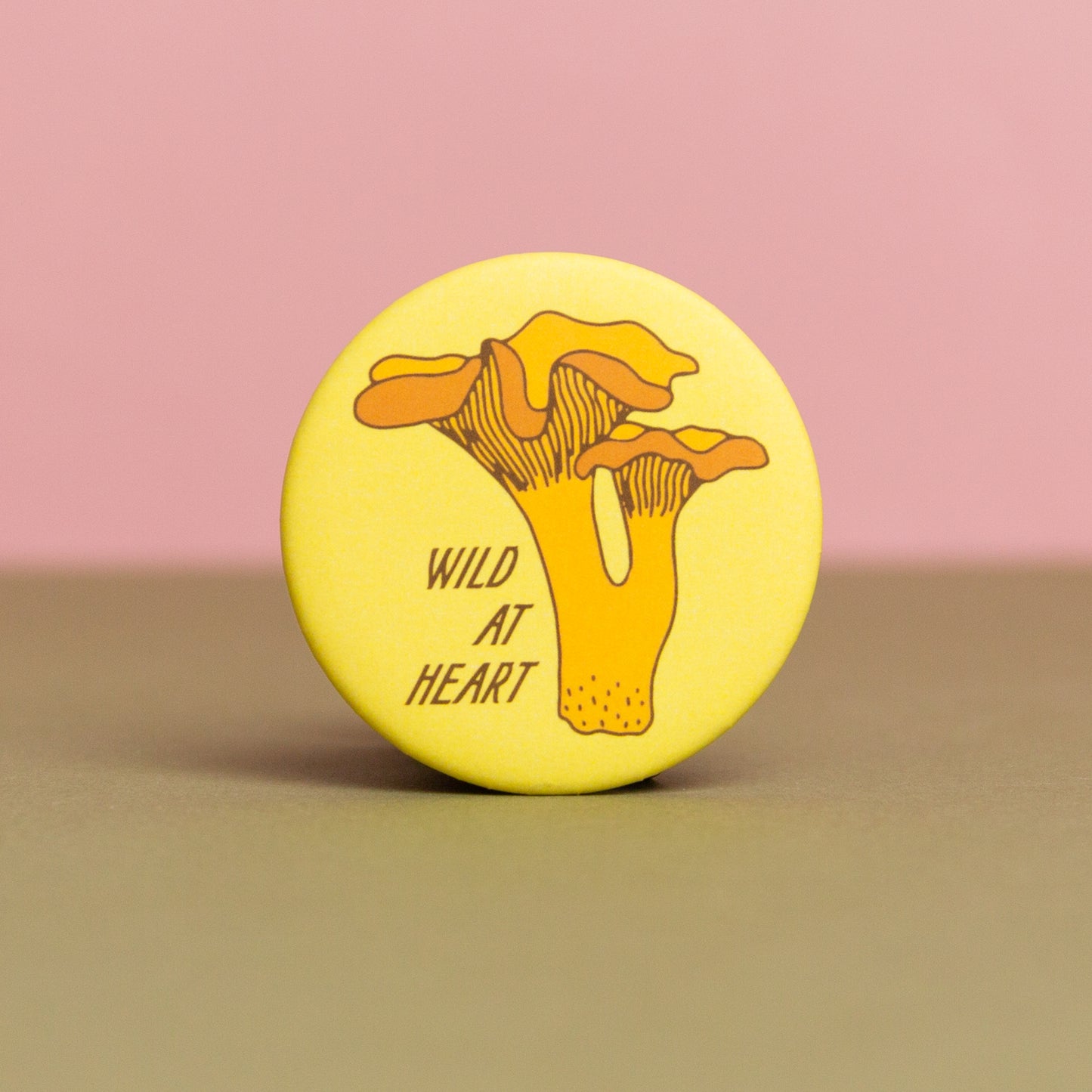 Wild at Heart Round Magnet