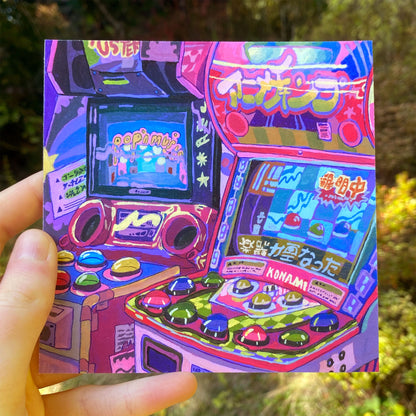 Savanna Judd: Arcade Print