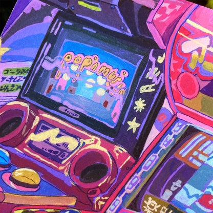 Savanna Judd: Arcade Print