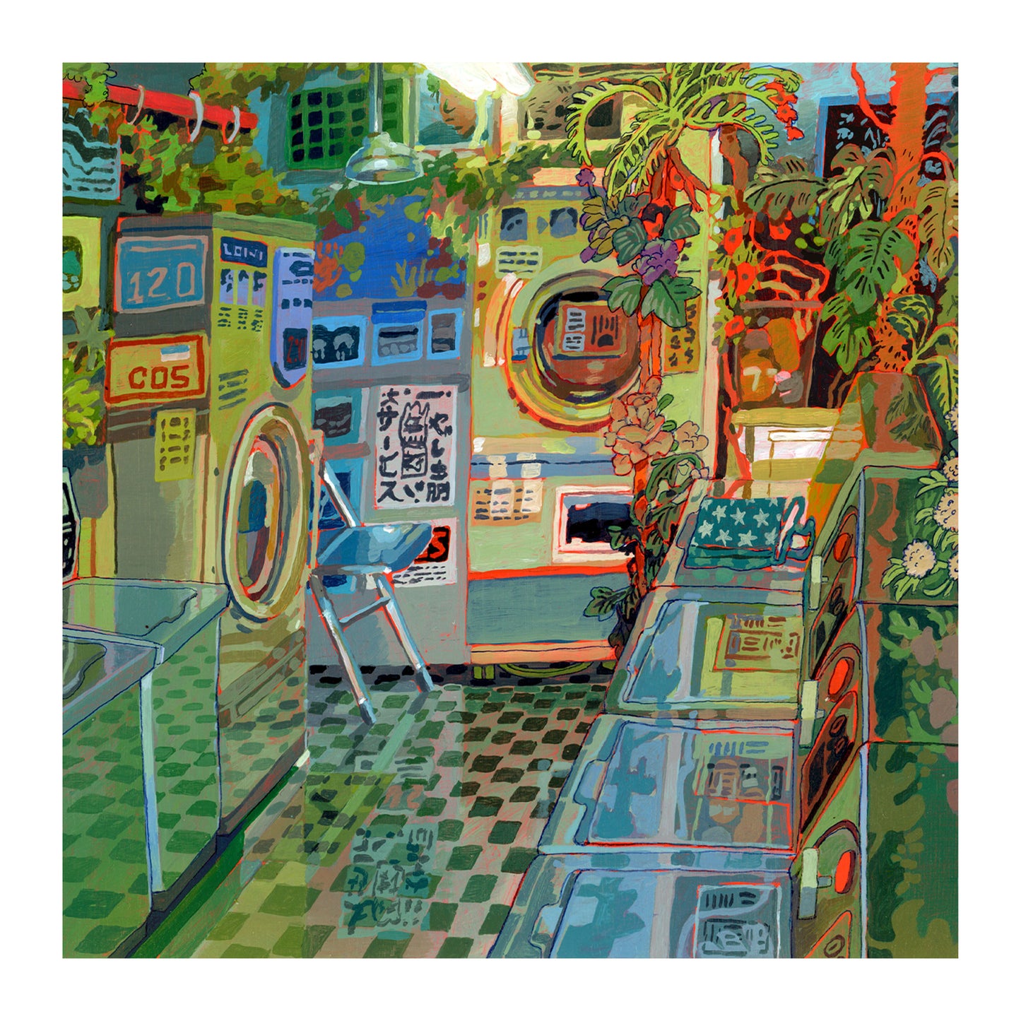 Savanna Judd: Express Laundry Print