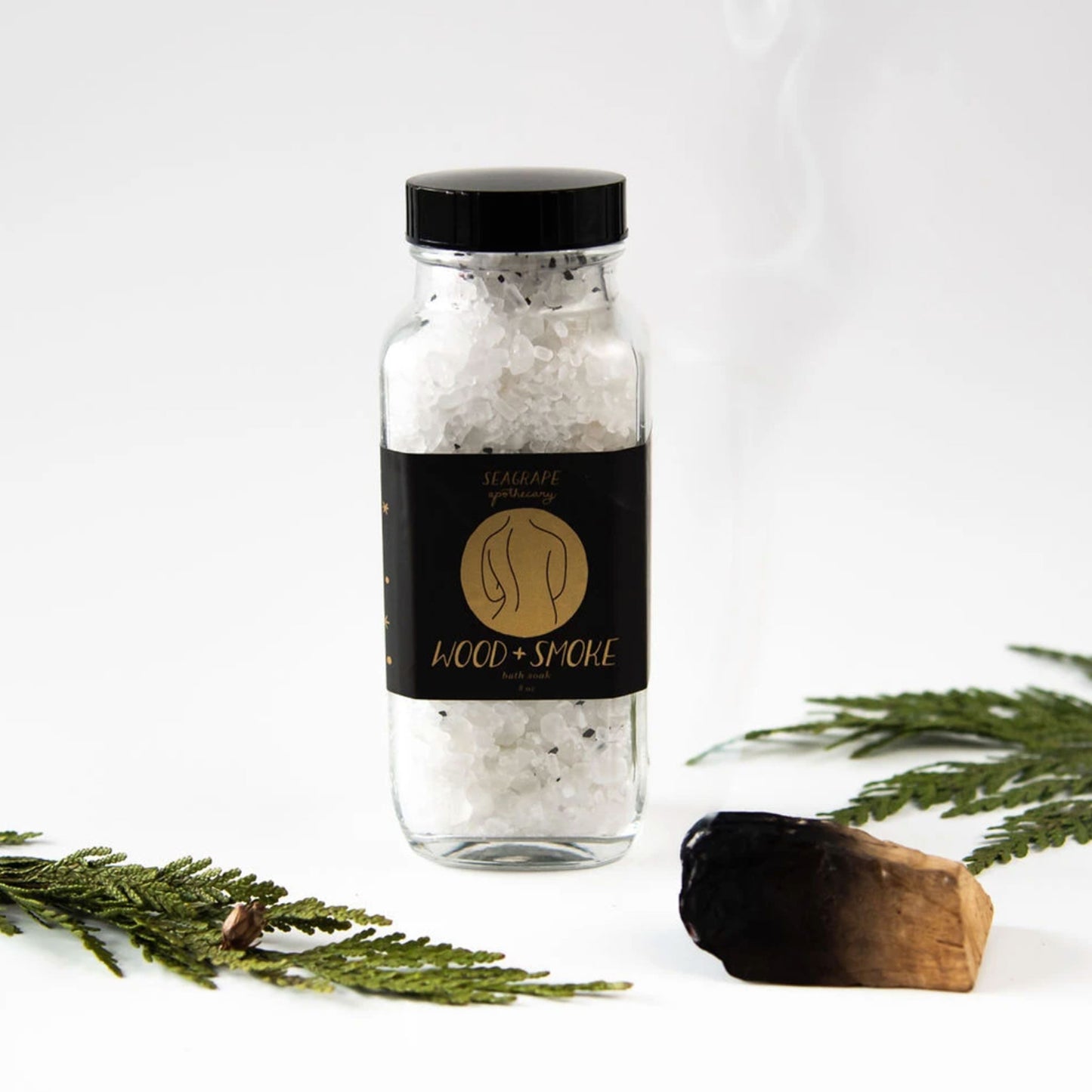 Wood + Smoke Bath Soak 8oz