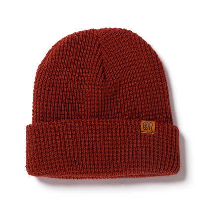 TLE rust OR fir beanie