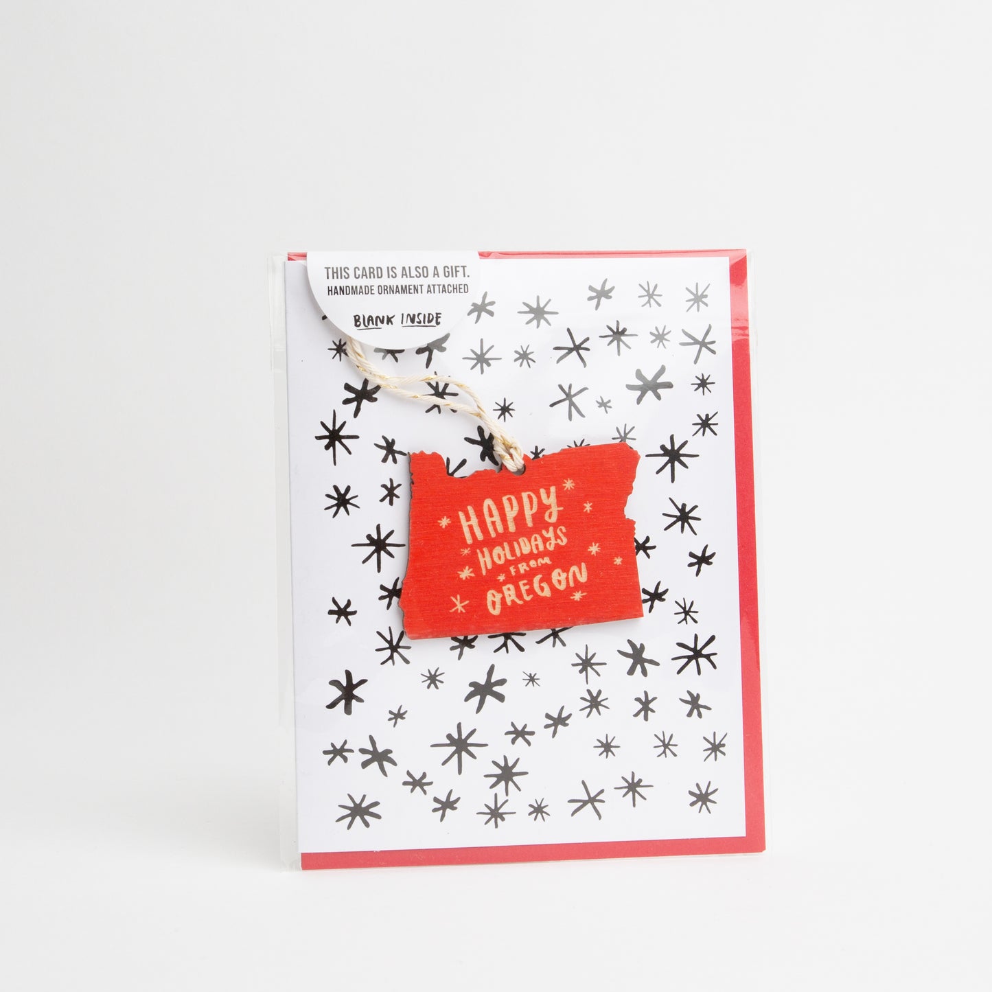 Happy Holidays from Oregon Ornament Card