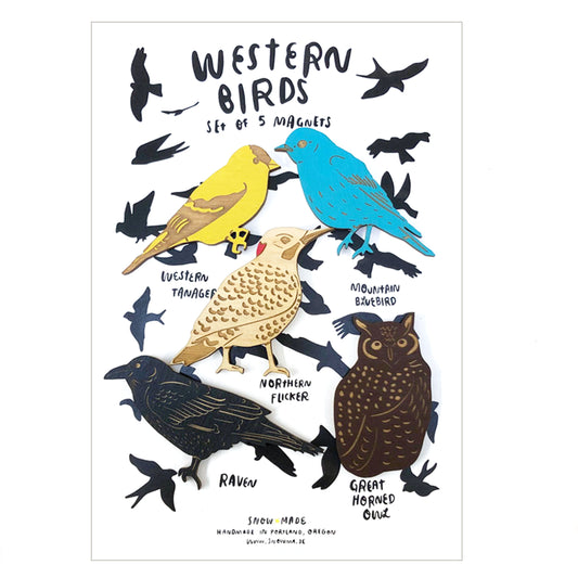 Magnet Set - Western Birds