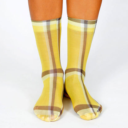 Cher Plaid Socks