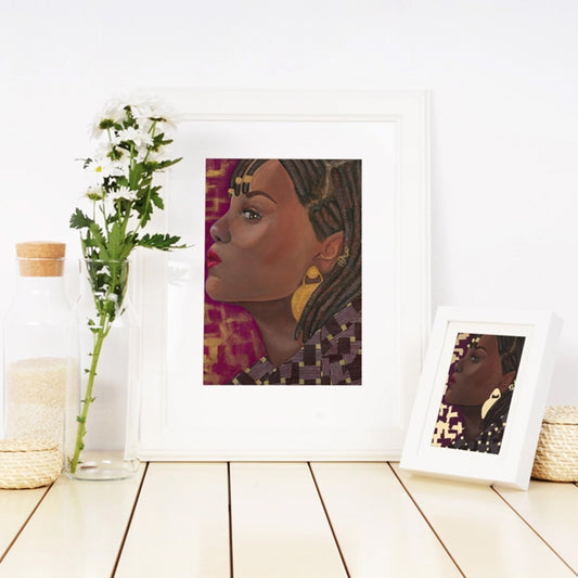 The Monarq: Portrait 7 Print