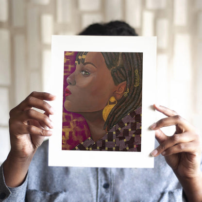 The Monarq: Portrait 7 Print